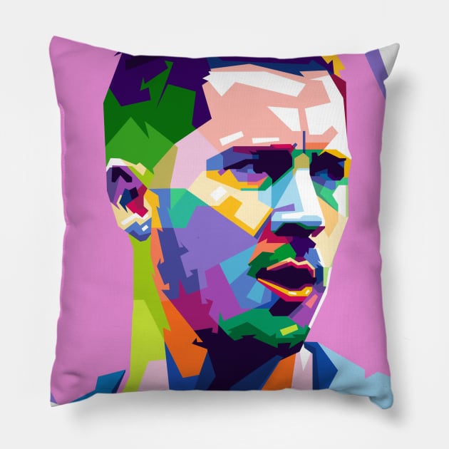 EDEN HAZARD WPAP Pillow by erikhermawann22