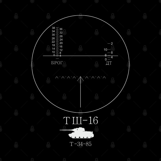 TSH-16 sight from T-34-85 by FAawRay