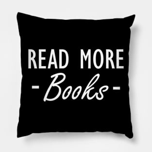 Book - Read More Books w Pillow