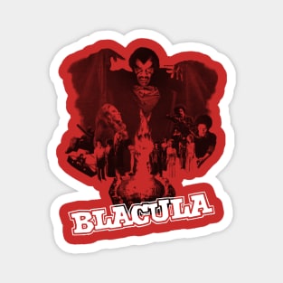 Blacula Vintage Magnet