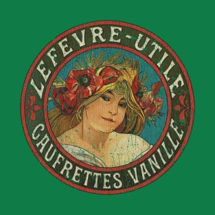 Lefevre-Utile Gaufrettes Vanille 1895 T-Shirt