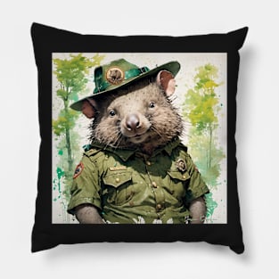 Ranger Wombat Pillow