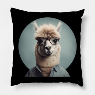 Wes Anderson Alpaca Pillow