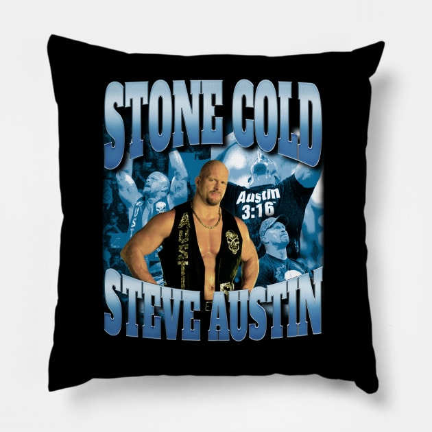 Stone Cold Pillow by Orang Pea