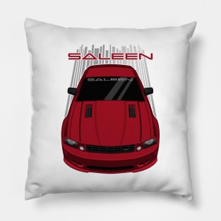 Ford Mustang Saleen 2005-2009 - Dark Candy Apple Red Pillow