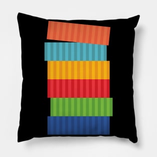 Stacked Containers Pillow