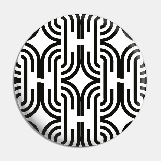 Geometric black pattern art deco Pin by carolsalazar