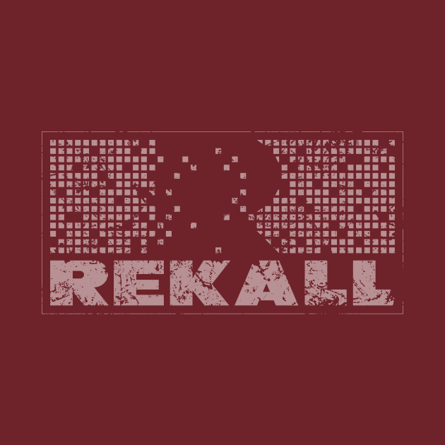 Total Recall – Rekall Logo (distressed) by GraphicGibbon