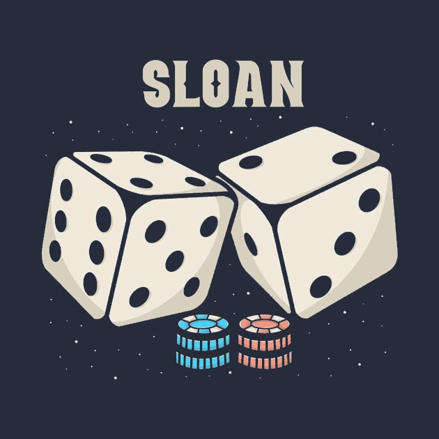 sloan Dice by Hsamal Gibran