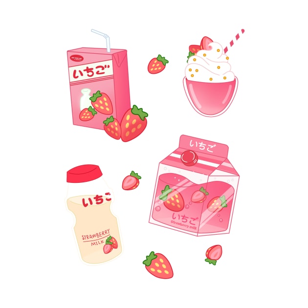 Strawberry Milk Shake by DreamPassion