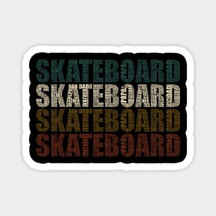 Skateboard Dad - Funny Skateboarding Lovers Gift For Papa Magnet