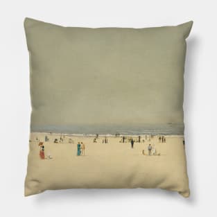 Sand, Sea And Sky, a Summer Phantasy by John Atkinson Grimshaw Pillow