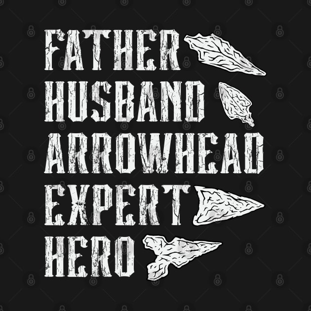 Arrowhead Father Husband Gift by Emmi Fox Designs