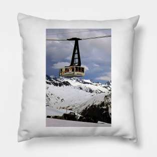 Alpe d'Huez Vaujany French Alps France Pillow