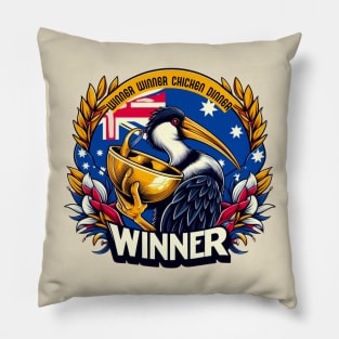 Winner Winner Chicken Dinner Pillow