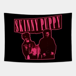 Skinny Puppy Pink Theme Tapestry