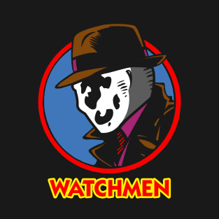 Rorschach meets Dick Tracy T-Shirt