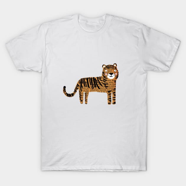 Mythical Tiger Tee shirt design