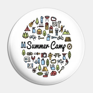 SUMMER  CAMP Pin