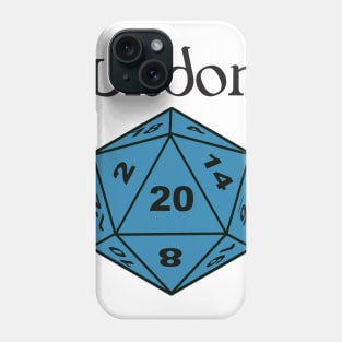 Wisdom Stat D20 Phone Case