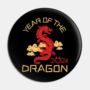 Year of the dragon 2024 Pin