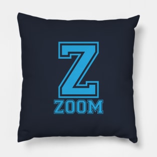 Z For Zoom Phonetic Alphabet in Pandemic Pillow