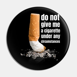 No Smoking Pin