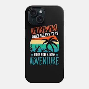 Retired 2022 Distressed Retro Vinatae Sunset New Adventure Phone Case