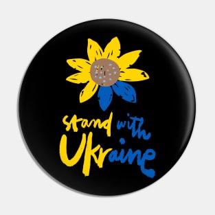 Stand With Ukraine Pin