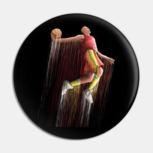 Funny Gift for Basketball Lover Pin