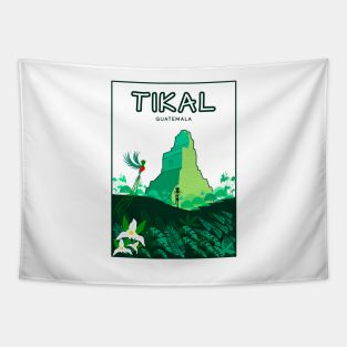 TIKAL GUATEMALTECO Tapestry