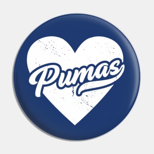 Vintage Pumas School Spirit // High School Football Mascot // Go Pumas Pin