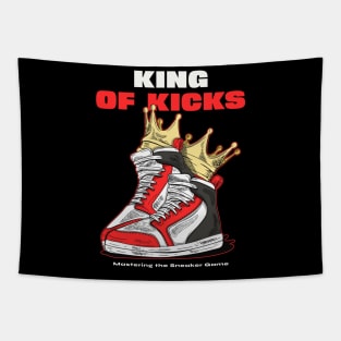 King of Kicks, Mastering the Sneaker Game Sneakerhead Tapestry