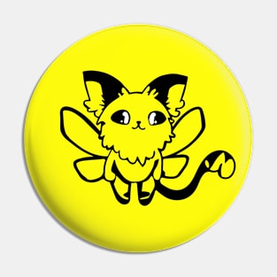 Cat X Butterfly AKA CATTERFLY | Cat and Butterfly Pin