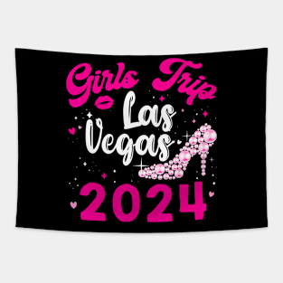 Las Vegas Girls Trip 2024 Cute Summer Vacation Party Match Tapestry