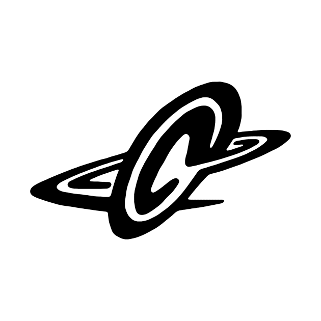 Chad's Universe Logo in Black by chadsuniverse