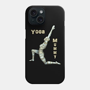 Yoga Mummy Warrior Pose Phone Case