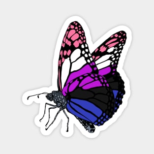 Genderfluid Butterfly Magnet