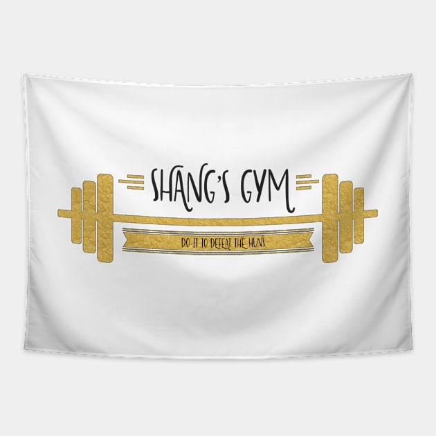 Shang's Gym Tapestry by ThatWeirdGirlStore