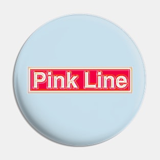 Pink Line Pin