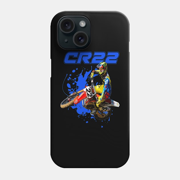 Chad Reed CR22 Supercross Phone Case by lavonneroberson