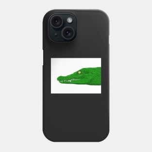 Crocodile Portrait Phone Case