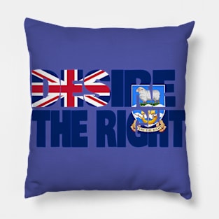 Falkland Islands Motto Flag Pillow