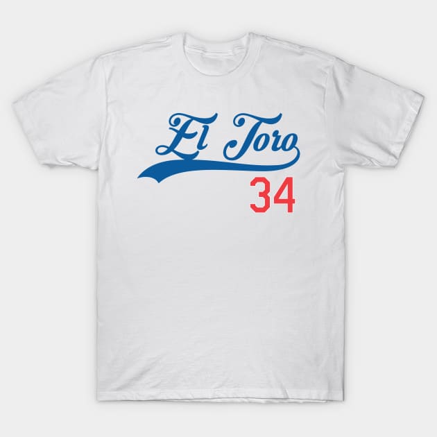 El Toro Fernando Valenzuela Los Angeles Dodgers Shirt