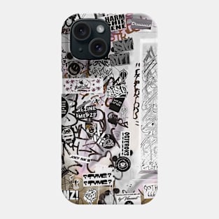 Urban Stickers Graffiti NYC Style Street Tags Phone Case