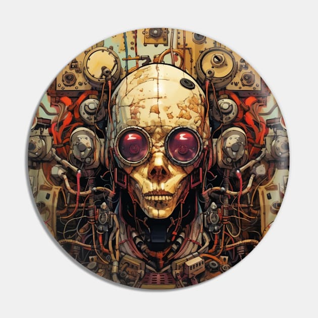 Deep Core Evil AI Hacking The Universe Pin by Nightarcade