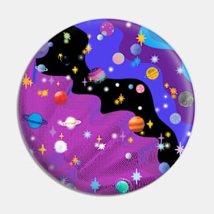 a space traveler Pin