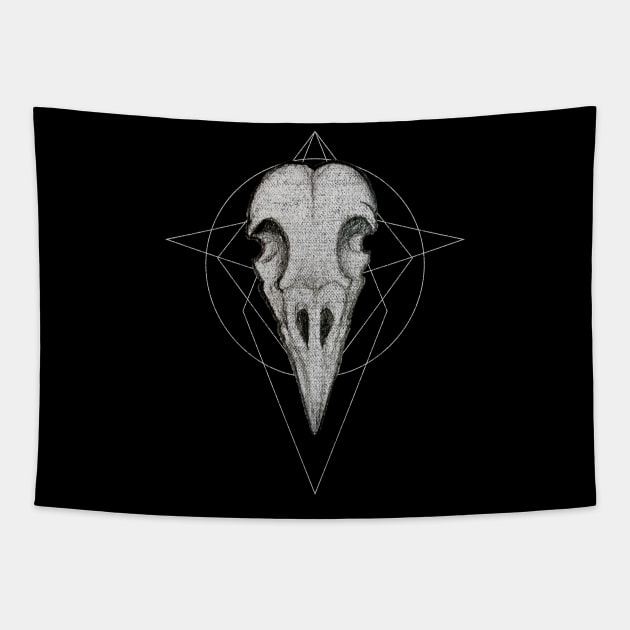 Mortuus Corvus Tapestry by ChasingBlue