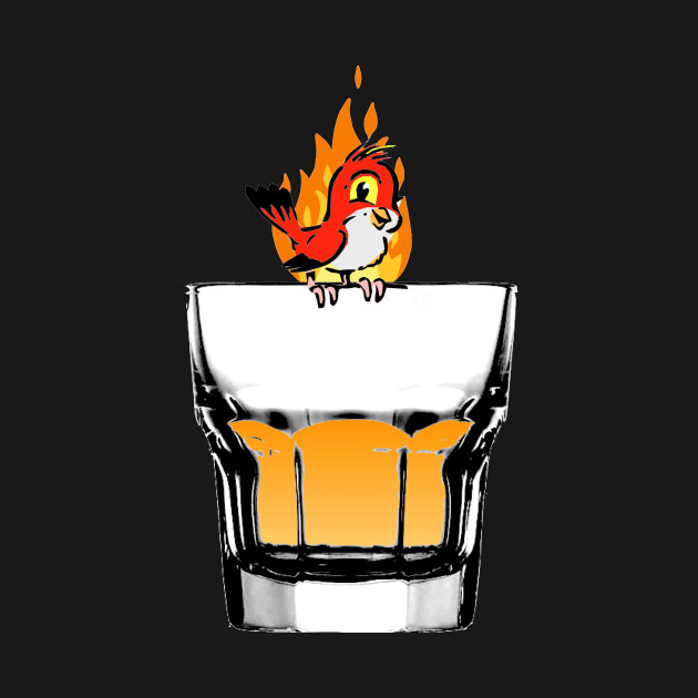 Discover Cocktail Series - Fire Bird Cinnamon - Firebird - T-Shirt