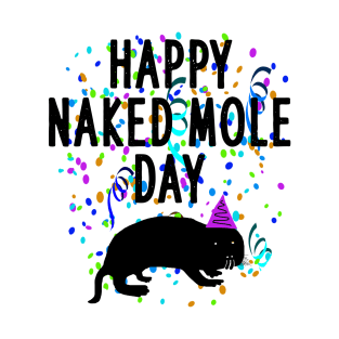 Happy naked mole rats day halloween rodent men T-Shirt